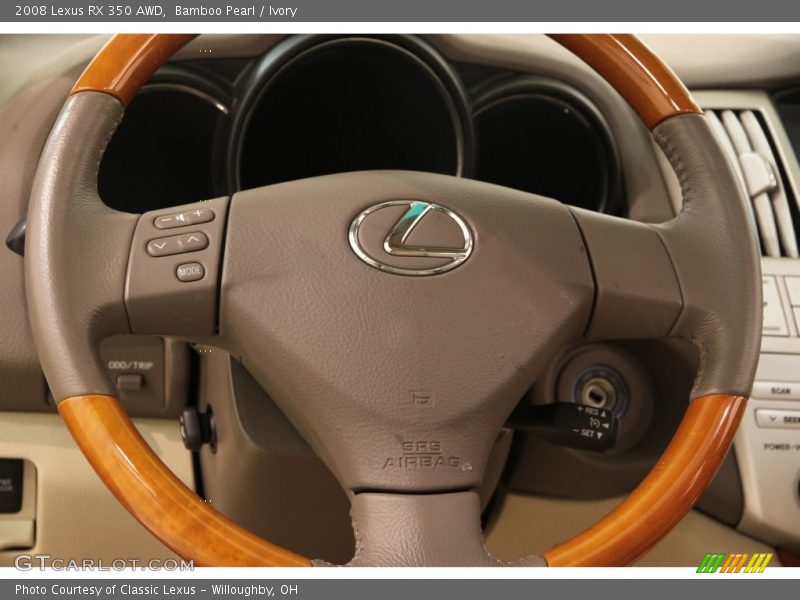 Bamboo Pearl / Ivory 2008 Lexus RX 350 AWD