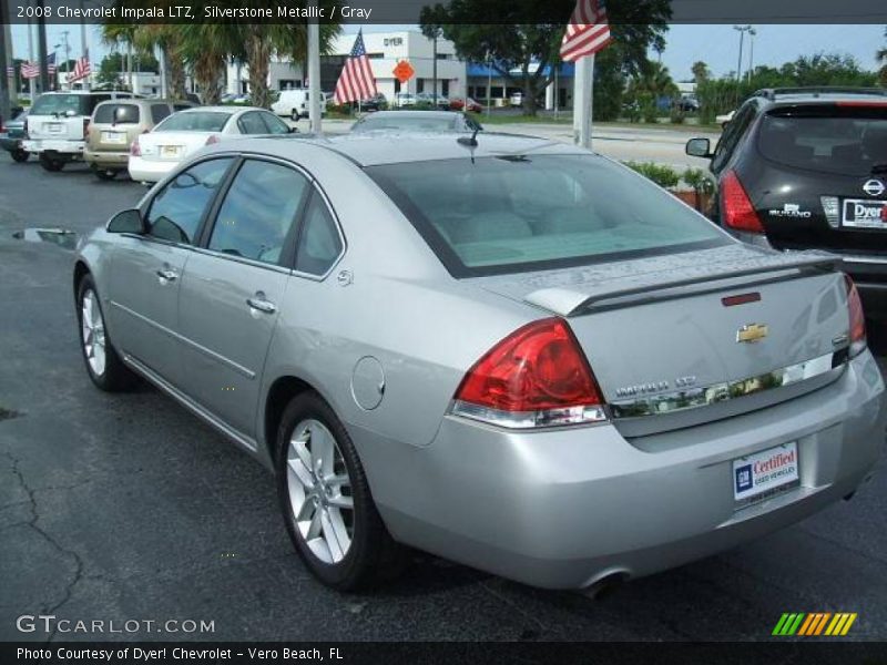 Silverstone Metallic / Gray 2008 Chevrolet Impala LTZ