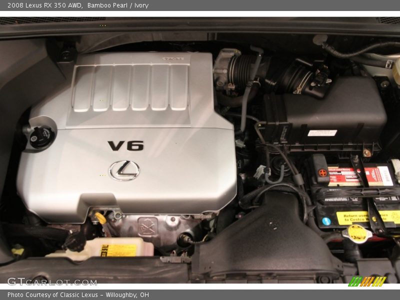Bamboo Pearl / Ivory 2008 Lexus RX 350 AWD