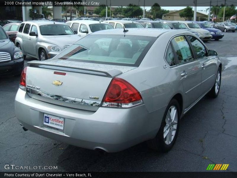 Silverstone Metallic / Gray 2008 Chevrolet Impala LTZ
