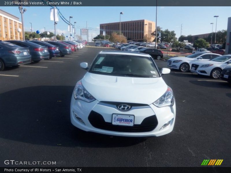 Century White / Black 2016 Hyundai Veloster