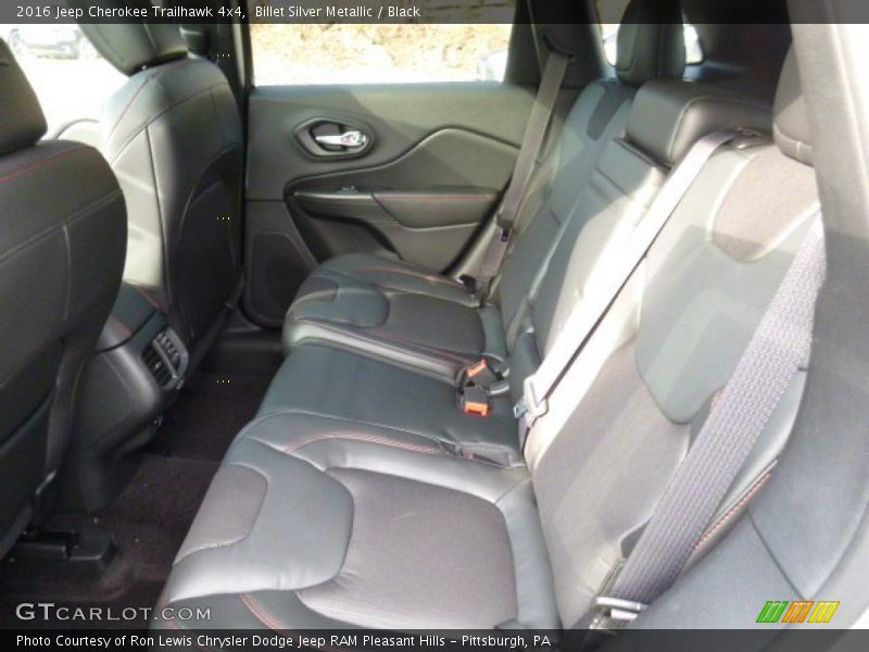 Billet Silver Metallic / Black 2016 Jeep Cherokee Trailhawk 4x4