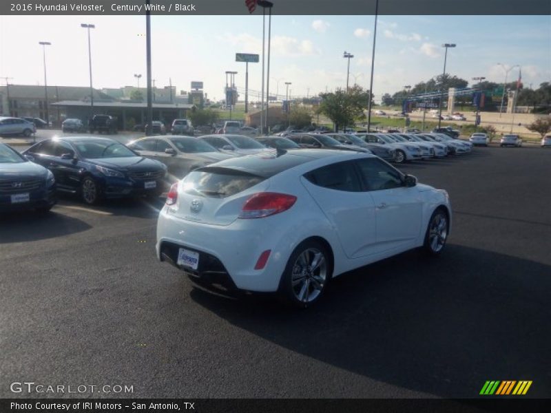 Century White / Black 2016 Hyundai Veloster
