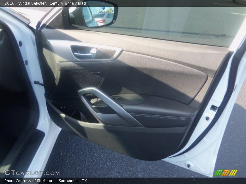 Century White / Black 2016 Hyundai Veloster