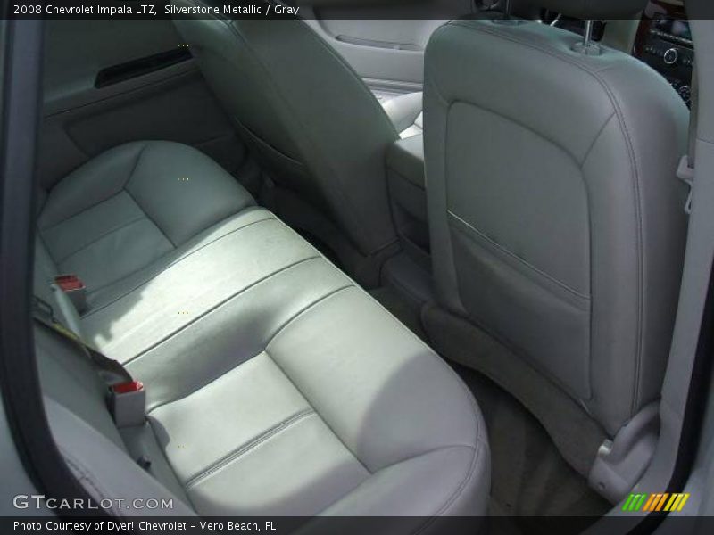 Silverstone Metallic / Gray 2008 Chevrolet Impala LTZ