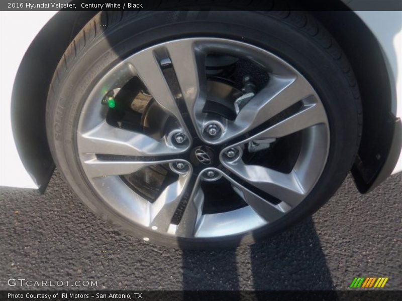 Century White / Black 2016 Hyundai Veloster