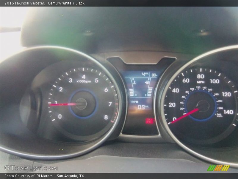 Century White / Black 2016 Hyundai Veloster