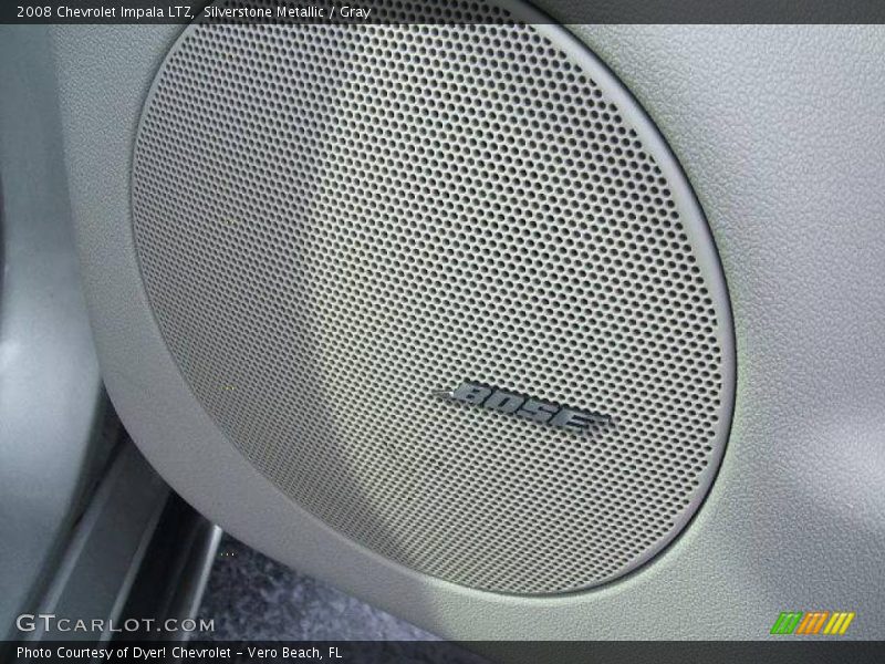 Silverstone Metallic / Gray 2008 Chevrolet Impala LTZ