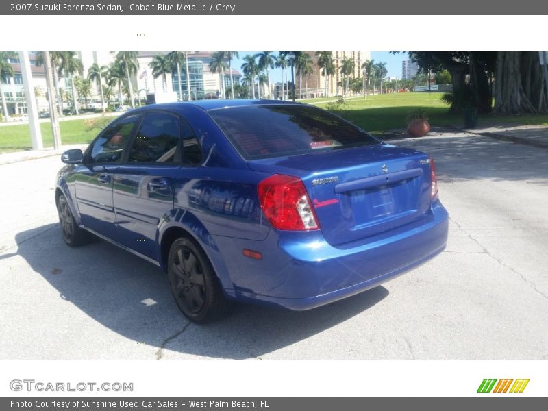 Cobalt Blue Metallic / Grey 2007 Suzuki Forenza Sedan