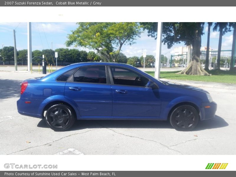 Cobalt Blue Metallic / Grey 2007 Suzuki Forenza Sedan