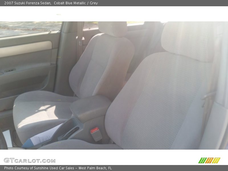 Cobalt Blue Metallic / Grey 2007 Suzuki Forenza Sedan