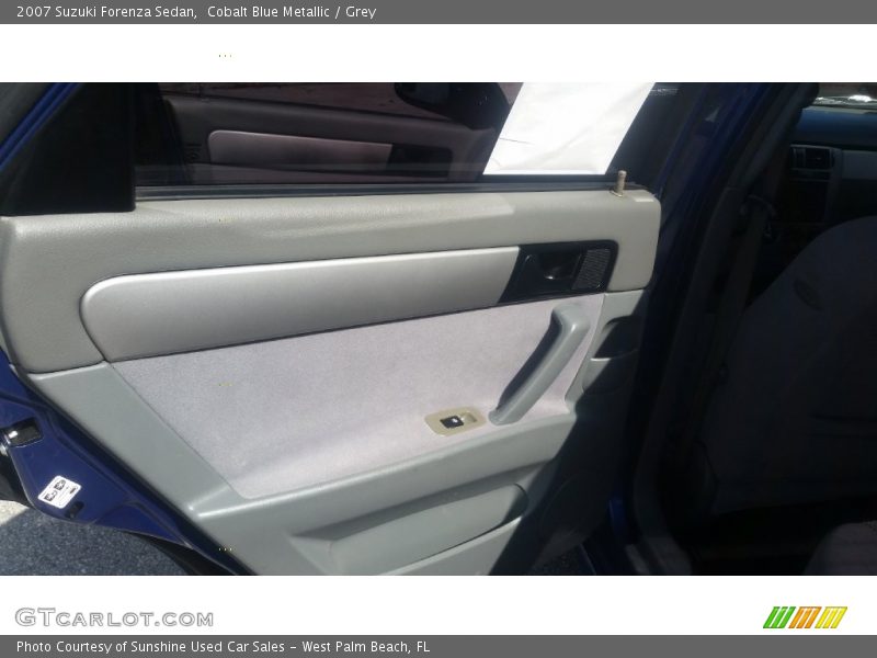 Cobalt Blue Metallic / Grey 2007 Suzuki Forenza Sedan