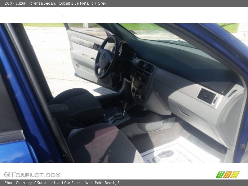 Cobalt Blue Metallic / Grey 2007 Suzuki Forenza Sedan
