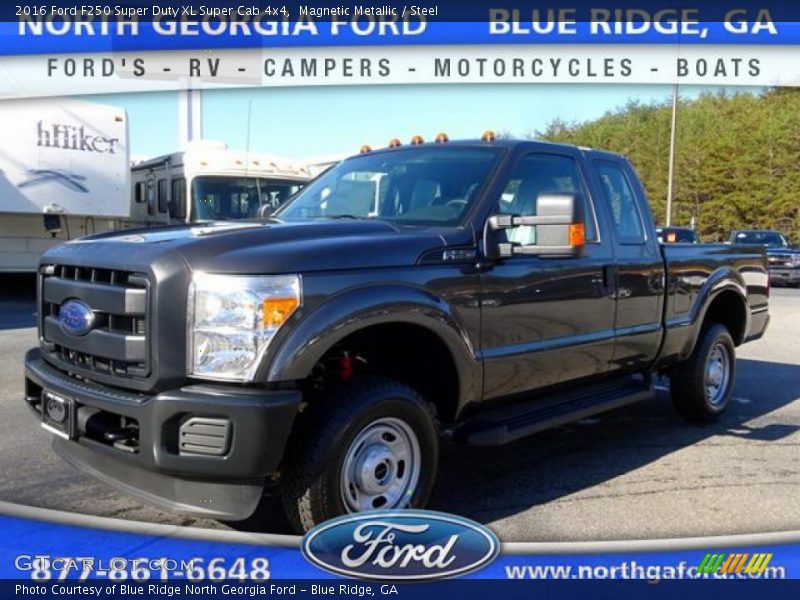 Magnetic Metallic / Steel 2016 Ford F250 Super Duty XL Super Cab 4x4