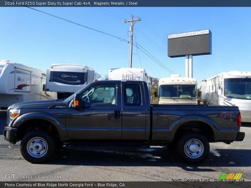 Magnetic Metallic / Steel 2016 Ford F250 Super Duty XL Super Cab 4x4