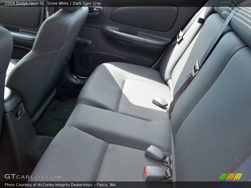Stone White / Dark Slate Gray 2004 Dodge Neon SE