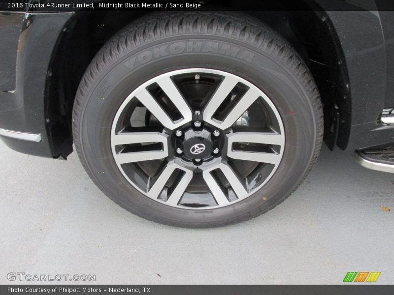 Midnight Black Metallic / Sand Beige 2016 Toyota 4Runner Limited