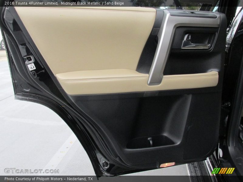Midnight Black Metallic / Sand Beige 2016 Toyota 4Runner Limited