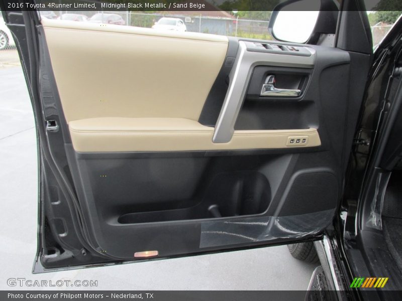 Midnight Black Metallic / Sand Beige 2016 Toyota 4Runner Limited