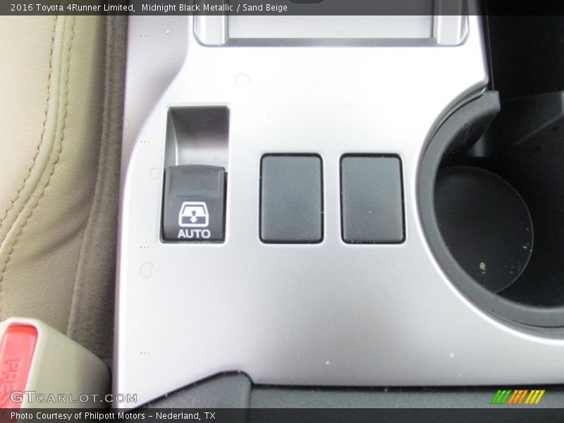 Midnight Black Metallic / Sand Beige 2016 Toyota 4Runner Limited