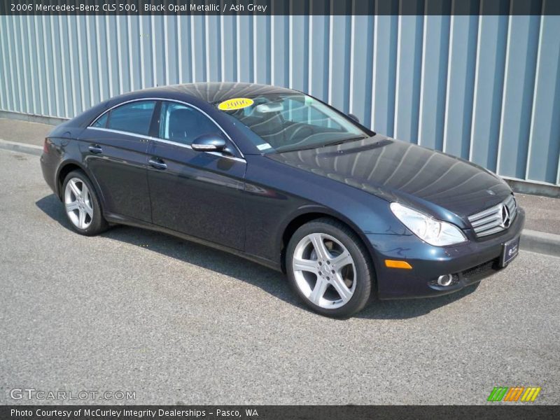Black Opal Metallic / Ash Grey 2006 Mercedes-Benz CLS 500