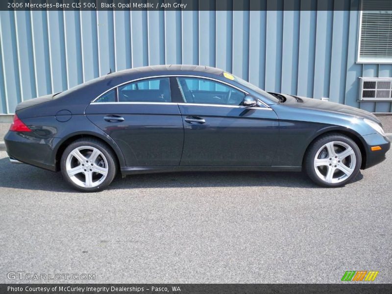 Black Opal Metallic / Ash Grey 2006 Mercedes-Benz CLS 500