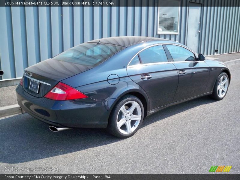 Black Opal Metallic / Ash Grey 2006 Mercedes-Benz CLS 500