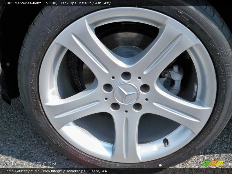 Black Opal Metallic / Ash Grey 2006 Mercedes-Benz CLS 500
