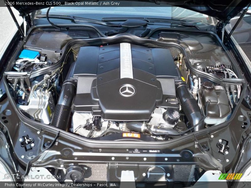 Black Opal Metallic / Ash Grey 2006 Mercedes-Benz CLS 500
