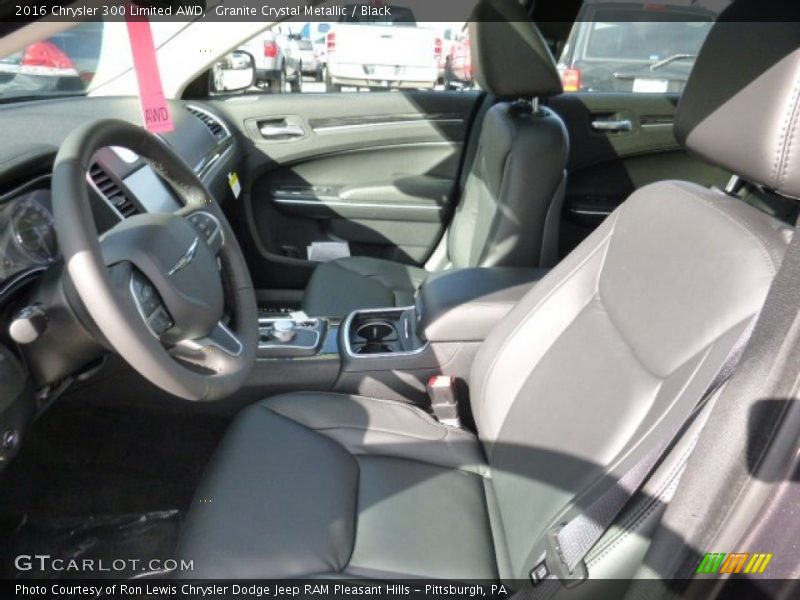 Front Seat of 2016 300 Limited AWD