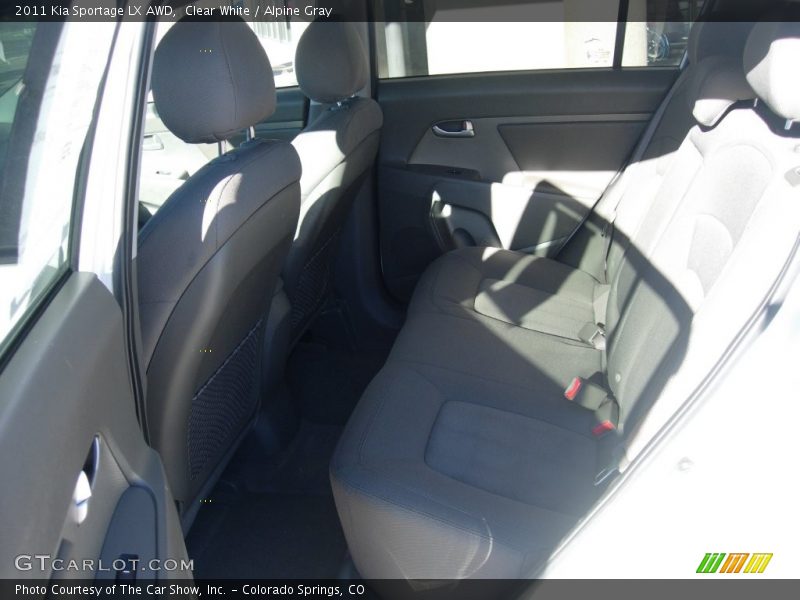 Clear White / Alpine Gray 2011 Kia Sportage LX AWD