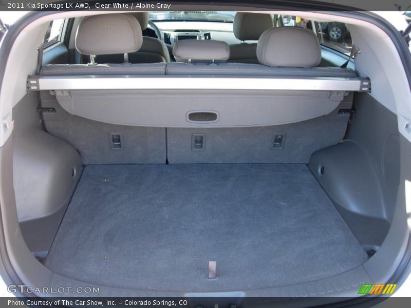 Clear White / Alpine Gray 2011 Kia Sportage LX AWD