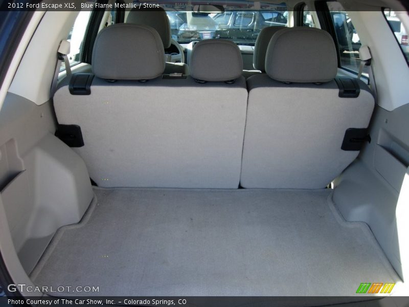 Blue Flame Metallic / Stone 2012 Ford Escape XLS