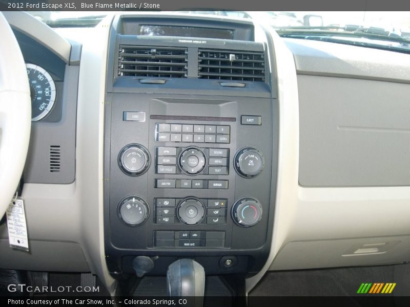 Blue Flame Metallic / Stone 2012 Ford Escape XLS