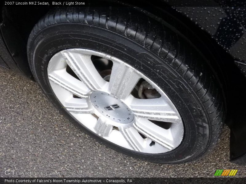 Black / Light Stone 2007 Lincoln MKZ Sedan
