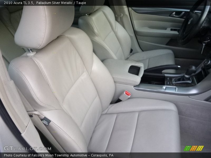 Palladium Silver Metallic / Taupe 2010 Acura TL 3.5