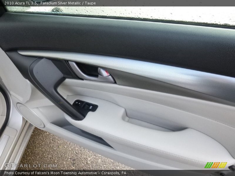 Palladium Silver Metallic / Taupe 2010 Acura TL 3.5
