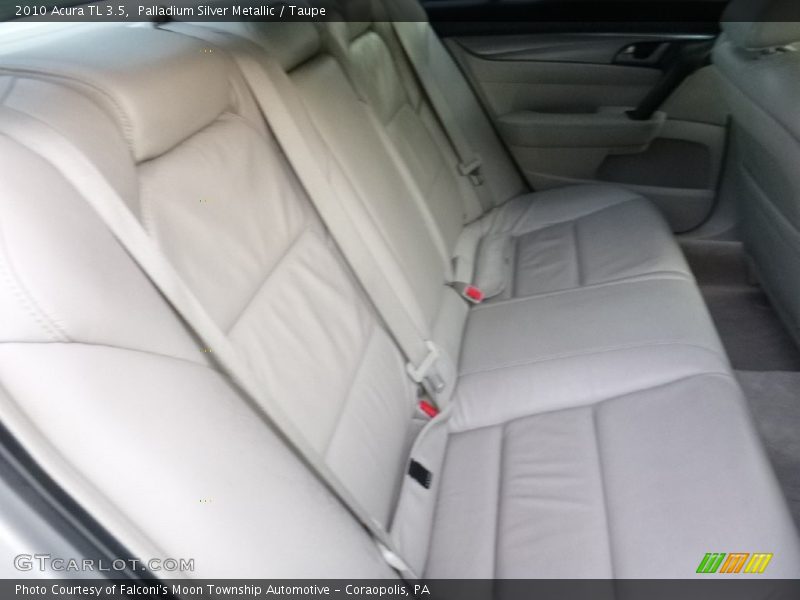 Palladium Silver Metallic / Taupe 2010 Acura TL 3.5