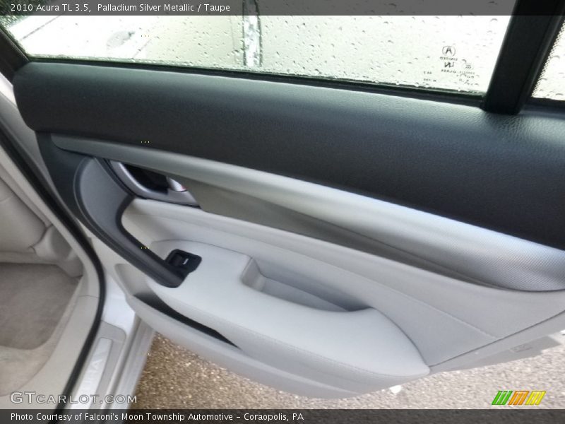 Palladium Silver Metallic / Taupe 2010 Acura TL 3.5