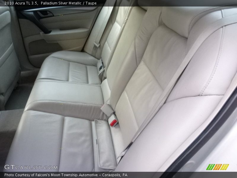 Palladium Silver Metallic / Taupe 2010 Acura TL 3.5