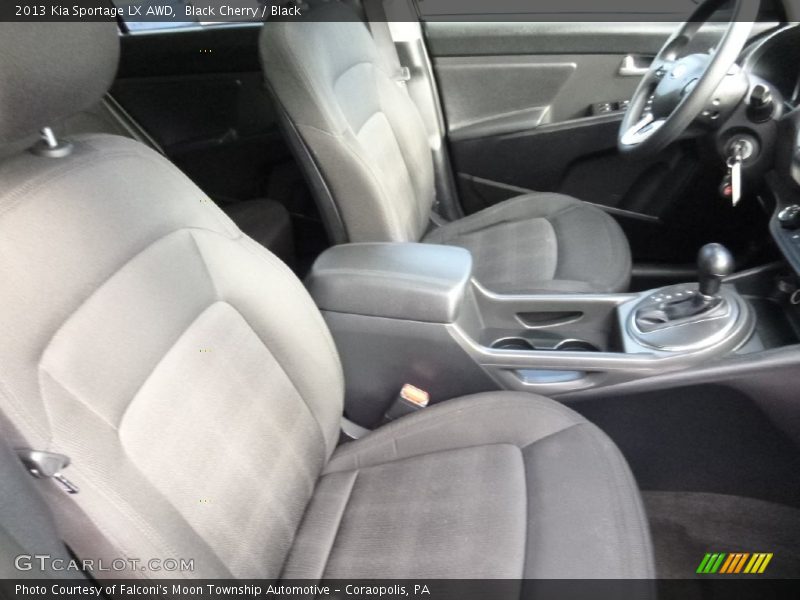 Black Cherry / Black 2013 Kia Sportage LX AWD