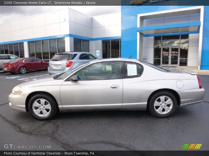 Silverstone Metallic / Ebony 2006 Chevrolet Monte Carlo LT