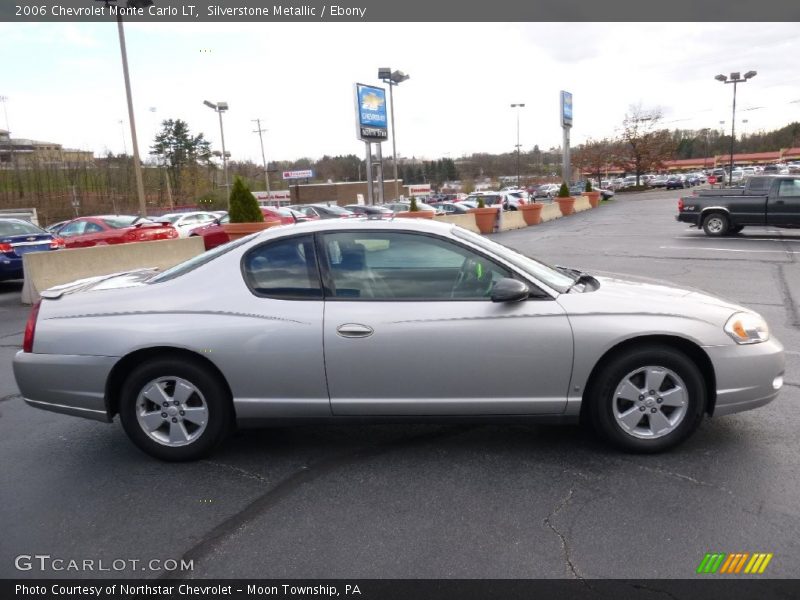 Silverstone Metallic / Ebony 2006 Chevrolet Monte Carlo LT