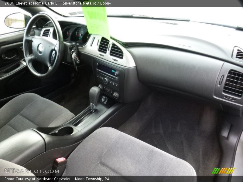 Silverstone Metallic / Ebony 2006 Chevrolet Monte Carlo LT