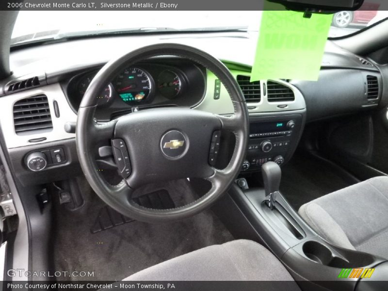 Silverstone Metallic / Ebony 2006 Chevrolet Monte Carlo LT