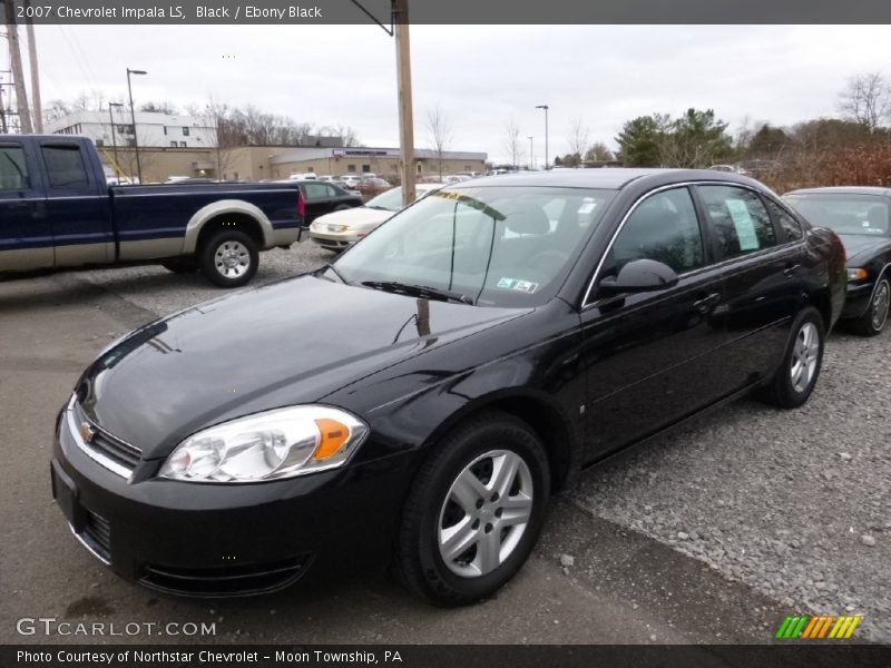 Front 3/4 View of 2007 Impala LS