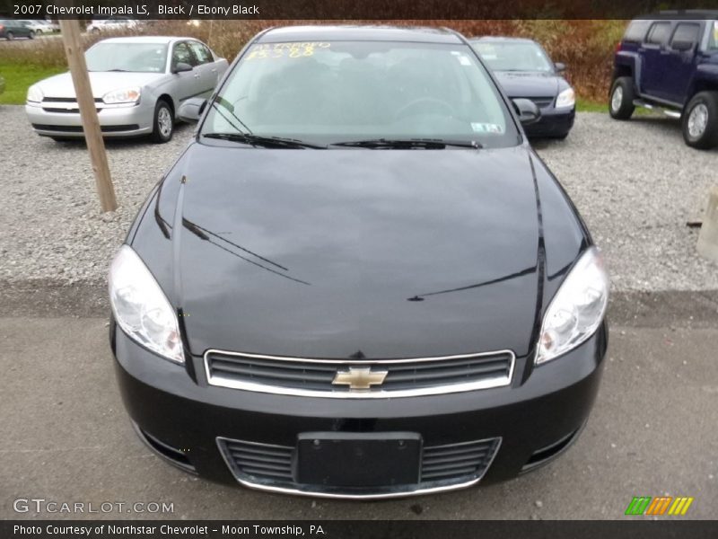 Black / Ebony Black 2007 Chevrolet Impala LS