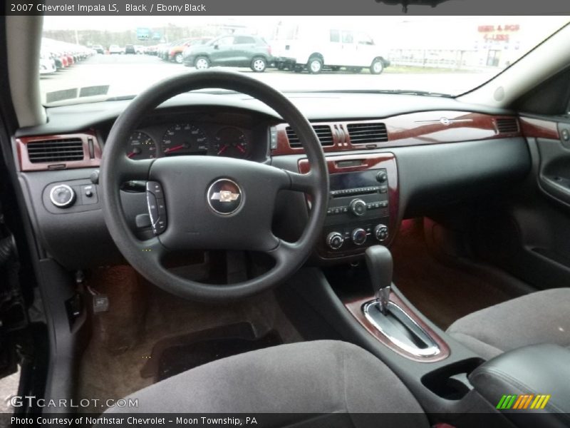 Black / Ebony Black 2007 Chevrolet Impala LS