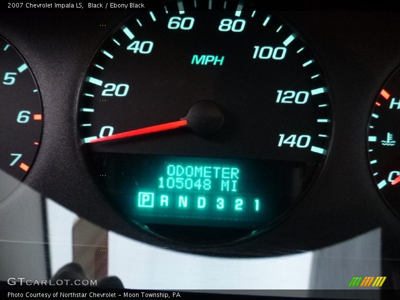 Black / Ebony Black 2007 Chevrolet Impala LS