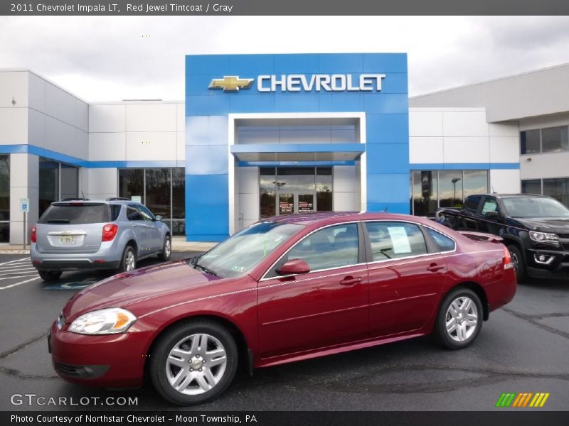 Front 3/4 View of 2011 Impala LT